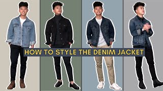 6 Ways to Style A Denim Jacket for Men