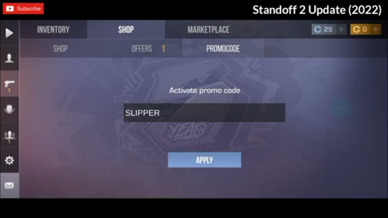 NEW STANDOFF 2 PROMO CODES 2022 STANDOFF 2 PROMO CODE/CODES MAY 2022