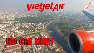Ho Chi Minh VietJet Air Airbus A321 Landing 4K