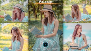 Rainbow Portrait Tone | Color Grading Photoshop Camera Raw Presets Tutorial screenshot 4