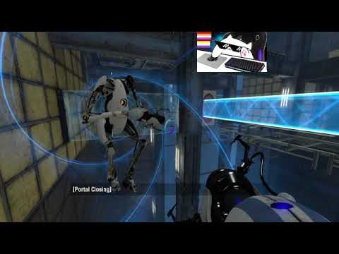 Portal 2 co-op stream (ft. Lily)