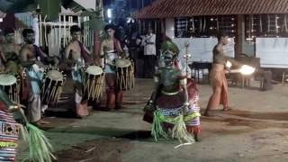 Ethnic Dance- Thirayattam Dancing In The Dark Kerala Ritual Dance