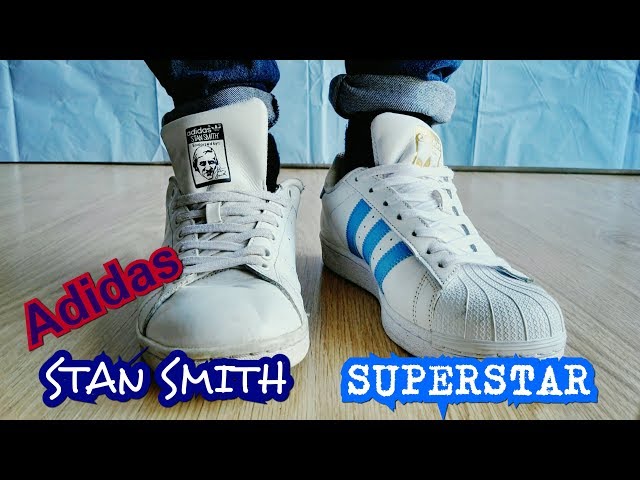 Superstar vs Stan Smith  Adidas Comparison + On Feet 