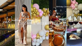 WEEKLY VLOG: BabyShower | Birthdays| Konka for kids| Gallery Date |Trip Prep| SouthAfrican YouTuber