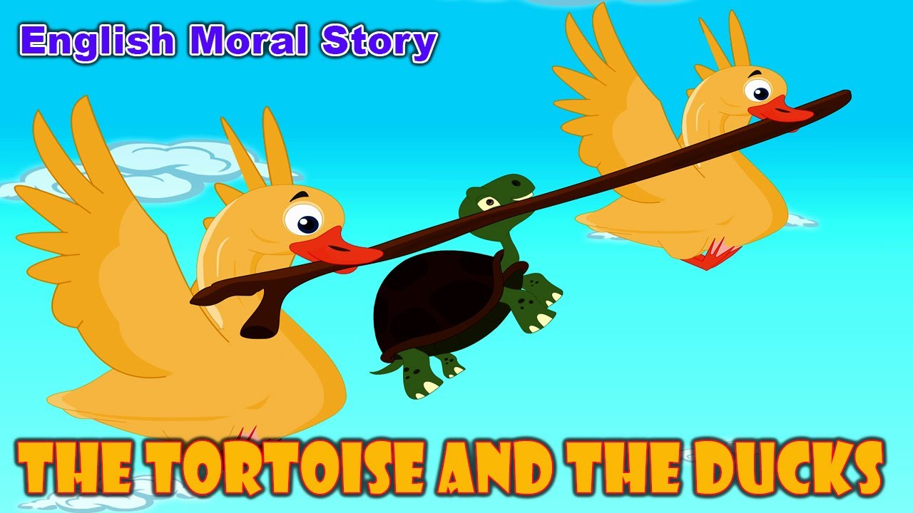 The Tortoise & The Ducks | Animated Short Stories | Moral Stories In English  | Stories For Children - YouTube