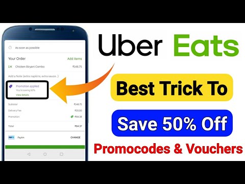 UberEats Promocodes Future Use Ke Liye Kaise Save Kare? || UberEats Coupons & Vouchers 2019 For All