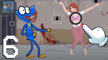 Poppy Prison: Horror Escape Level 36-40 - Scary Huggy Wuggys Gameplay Part 6