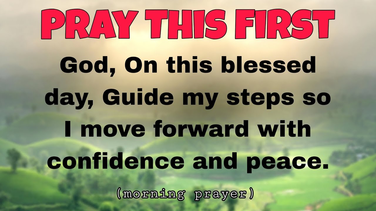 A Morning Prayer for A Blessed Day - YouTube