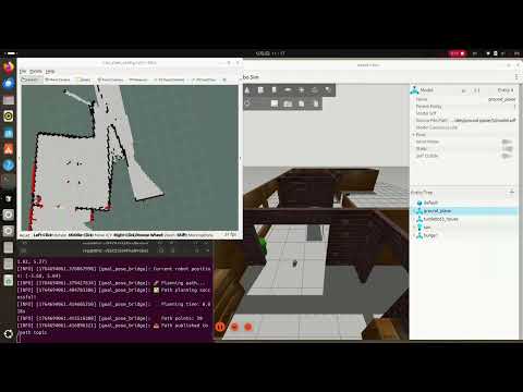 TurtleBot3 A* Path Planning - Autonomous Navigation with Obstacle Avoidance