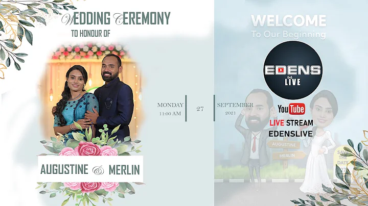 AUGUSTINE & MERLIN | WEDDING | 27-09-2021 | EDENS ...