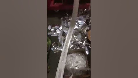 Attaching  the  reflective tape to the Tape