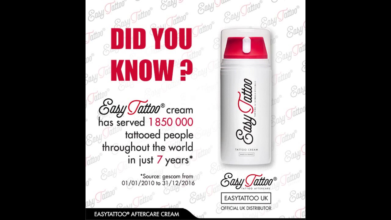 Farmagen - Easy tattoo® Cream Individual Sachets Box