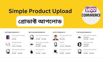 How to upload a simple product | WooCommerce product upload WordPress Woocommerce | প্রোডাক্ট আপলোড