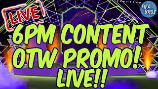 ​FIFA 22 LIVE 6PM CONTENT STREAM TOTW4 TODAY ROAD TO 8K SUBSCRIBERS
