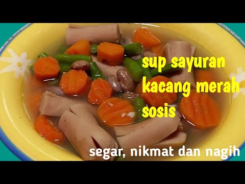Video: Cara Membuat Sup Kacang Sosis Asap