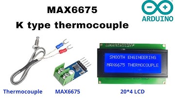 How to Interface MAX6675 thermocouple K type with Arduino
