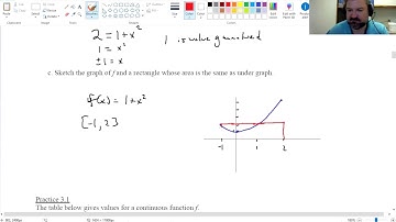 Lesson 3 Mean Value Theorem of Integrals and Average Value