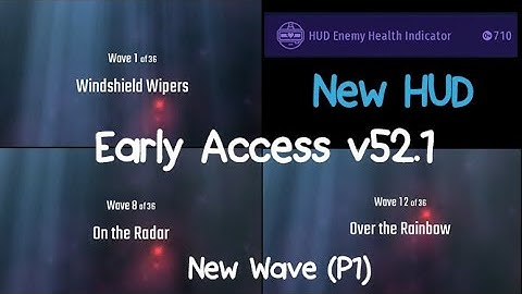 Chicken Invader Universe - Early Access v.52.1 | New Wave, New Mountable: HUD Enemy Health Indicator