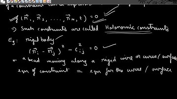 CM L 7 : Constraints - Part 1