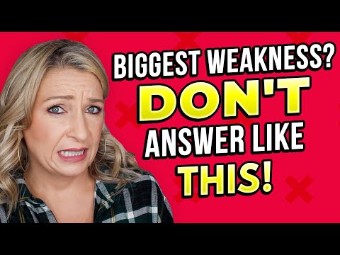 5 Biggest Weakness Answers Hiring Managers NEVER want to Hear