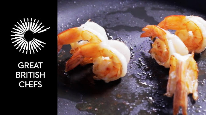 How to pan fry prawns