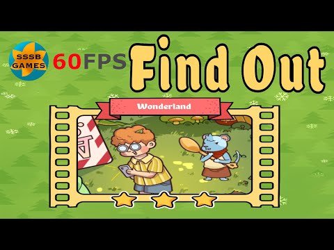 Find Out Hidden Object: Wonderland / All Stars , iOS/Android Walkthrough