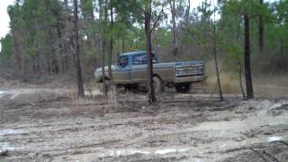 brent 2 wheel dig in the mud
