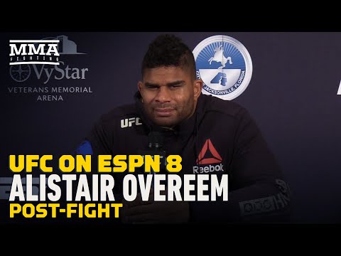 Alistair Overeem ‘Enjoyed’ Fighting in an Empty Arena at UFC on ESPN 8 - MMA Fighting