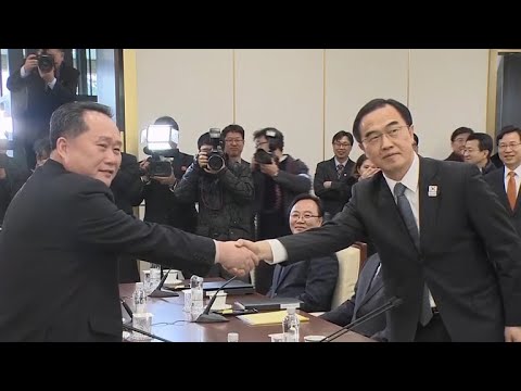 North and South Korea hold first direct talks in years - YouTube