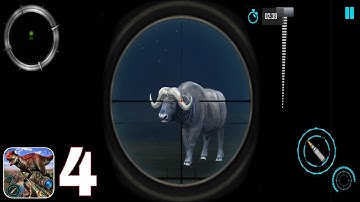 Real Dino Hunting Gun Games - Gameplay Walkthrough Part 4 ANIMAL HUNT