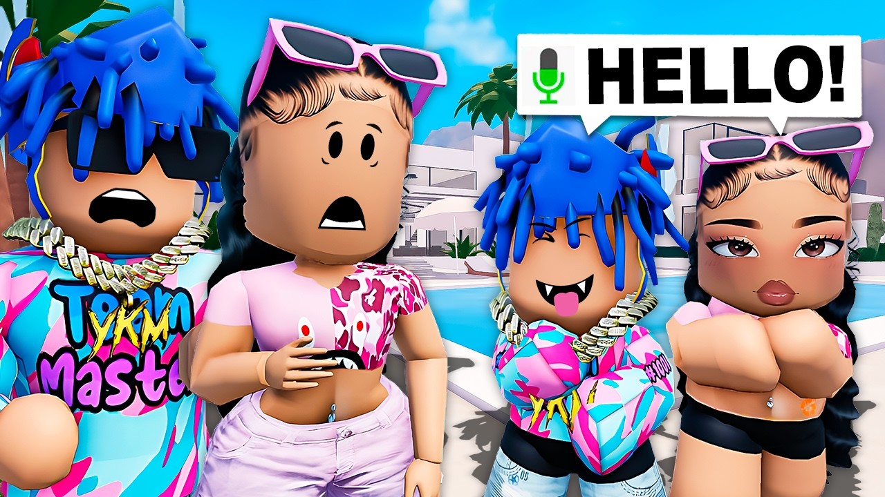 BABY RAY & YKM VOICE REVEAL For The FIRST TIME! (Berry Avenue)