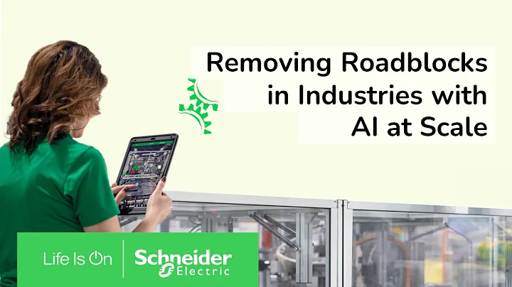 Hannover Messe 2024 - Removing roadblocks in Industries with AI at Scale | Schneider Electric