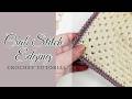 Master the Crab Stitch Crochet Edging – Perfect for Beginners