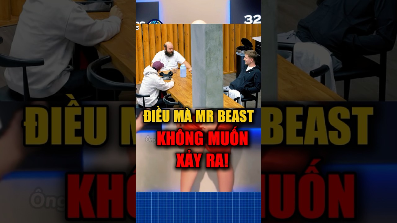 Điều mà MR BEAST không muốn xảy ra! #mrbeast #shorts
