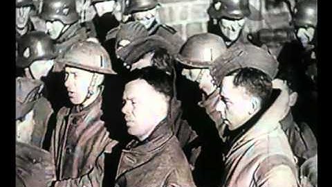 Numerous minesweeping units clear the access routes to Norwegian ports from mines.