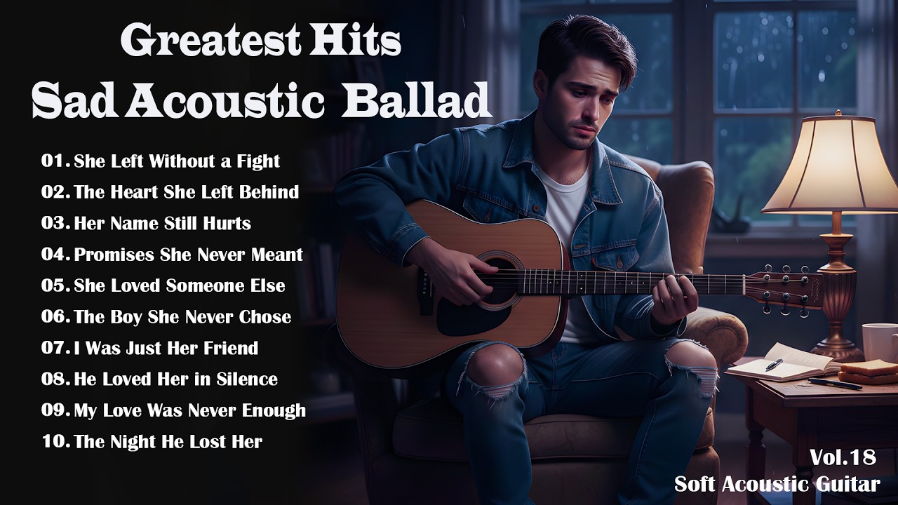 Greatest Hits Sad Acoustic Ballads - Soft Acoustic Guitar, Vol. 18