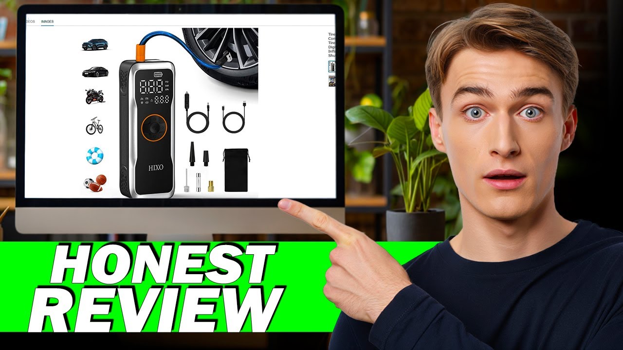 Portable Air Compressor 150PSI 20000mAh Review · Honest Look at Performance and Quirks