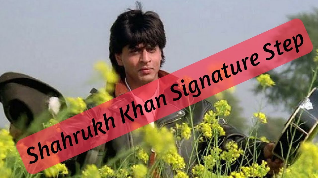 Shahrukh Khan - signature pose for advertising