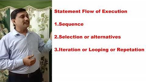 ch8: conditional and Iterative statements - part 1