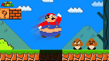 Every Time Mario Jumps, He Gets FATTER!