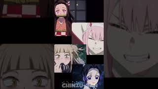 Nezuko, Zero Two, Toga Himiko y Shinobu Kocho| AMV edit