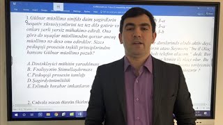 Kurikulum Qəbul tipli sınaq 1