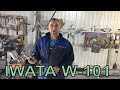 ANEST IWATA W-101 (немного его прокачали) / КИТАЙСКИЙ КРАСКОПУЛЬТ С ЯПОНСКИМ КАЧЕСТВОМ