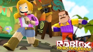 HELLO NEIGHBOR IN ROBLOX | Little Kelly