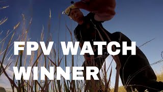 FPV Watch giveaway winner