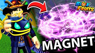 CONFIRMADO FRUTA MAGNET COM SKILL INSANA NO BLOX FRUITS!