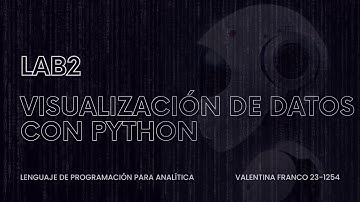 Video explicativo de visualización de datos con Python