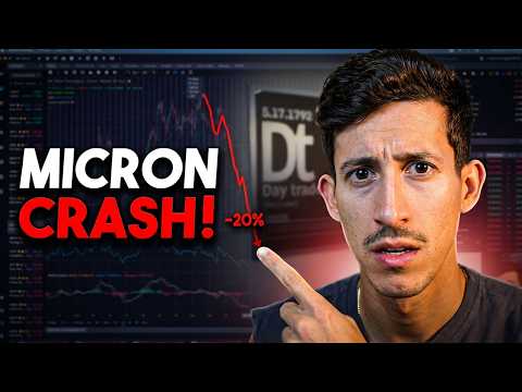 Video thumbnail: The 20% Micron Crash: What You Need To Know Now