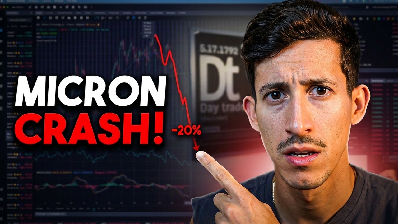 The 20% Micron Crash: What You Need To Know Now