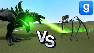 Radioactive Godizlla Vs Trever Hendersons House Head Creature Snpc Fight Garrys Mod